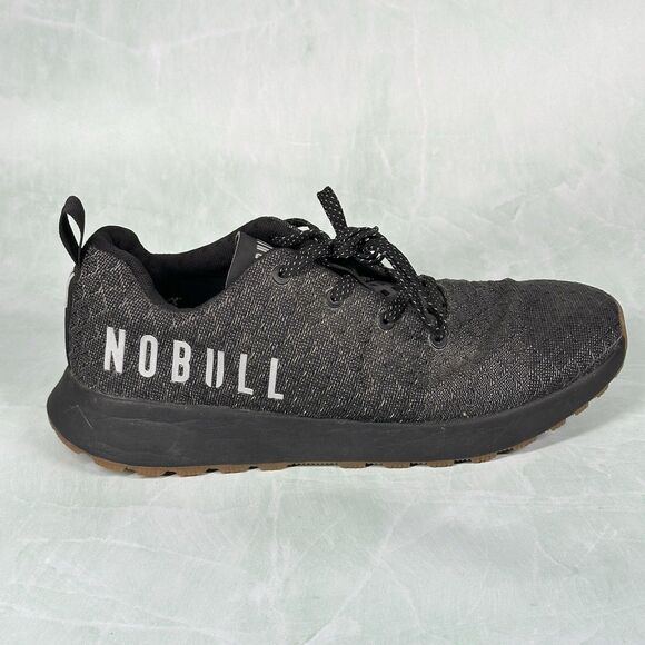 NOBULL Shoes Mens Size 8.5 Womens 10 Matryx Trail Runner Running Shoe Black Grey main image 13